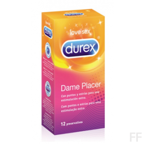 Durex Preservativo Dame Placer 12 Ud