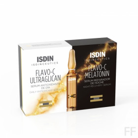 Isdinceutics Flavo-C Noche Melatonin 10 ampollas