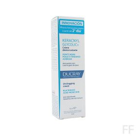 Ducray Keracnyl Glycolic+ Crema desincrustante 30 ml