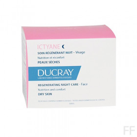 Ducray Ictyane Cuidado regenerante Noche 50 ml