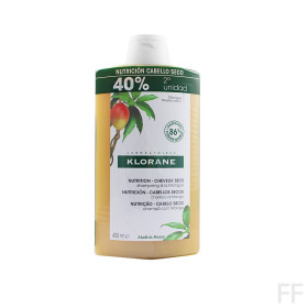 Duplo Klorane Champú mango cabellos secos 400ml