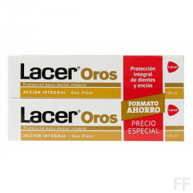 Duplo Lacer Oros Pasta Dentífrica Acción Integral 2 x 125 ml
