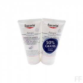 Duplo Eucerin AtopiControl Crema de manos