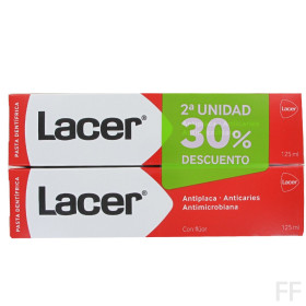 DUPLO Lacer Pasta dentífrica con flúor 2 x 125 ml