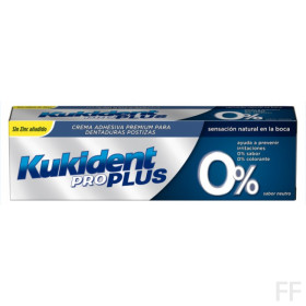 Kukident Pro Plus Crema Adhesiva 0% 40 g