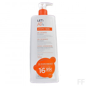 Leti AT4 Gel de Baño Piel atópica 750 ml