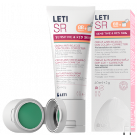 LetiSR Crema Anti Rojeces con color + Corrector
