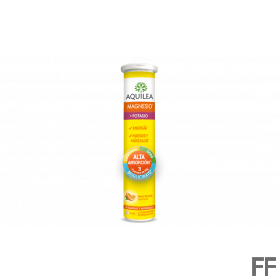 Magnesio + Potasio Sabor Naranja - Aquilea (14 comp. efervescentes)