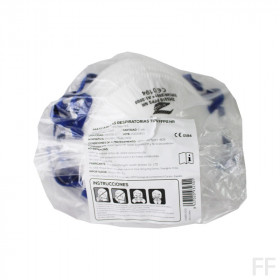 MASCARILLA FFP2 NR Gomas azules o blancas 5 Unidades