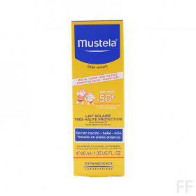 Mustela Leche Solar Rostro SPF50+