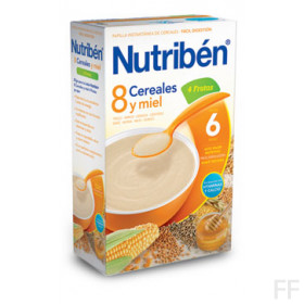 Nutriben 8 Cereales con Miel y 4 Frutas (600 g)