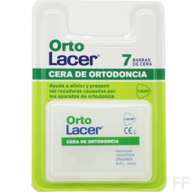 OrtoLacer Cera de ortodoncia 7 barras