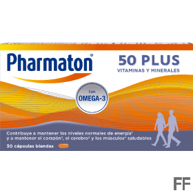 Pharmaton 50 Plus 30 cápsulas