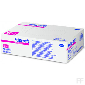 Guante Peha Soft Nitrilo Blanco - Hartmann (100