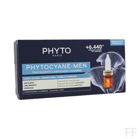 Phytocyane Men Tratamiento Anticaída HOMBRE 12 ampollas