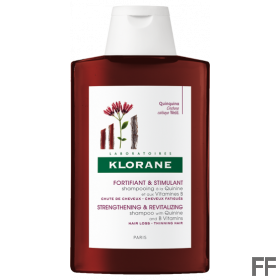 Klorane Champú Anticaída a la Quinina y Vitamina B BIO 400 ml