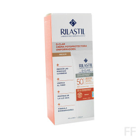 RILASTIL D-CLAR 50+ CREMA UNIFICANTE MEDIUM 1 EN