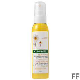 Klorane Spray aclarador rubio Camomila 125 ml