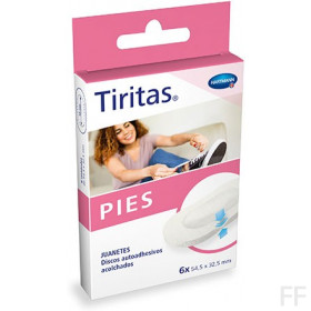 Tiritas Pies Juanetes - Hartmann (6 uds)