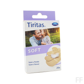 Tiritas Soft - Hartmann (20 uds, 4 tamaños)
