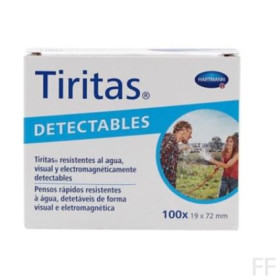 Tiritas Detectables Apósito adhesivo 100 uds (19 x 72 mm)