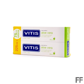 VITIS ALOE VERA PASTA DENTIFRICA MANZANA 2 X 150