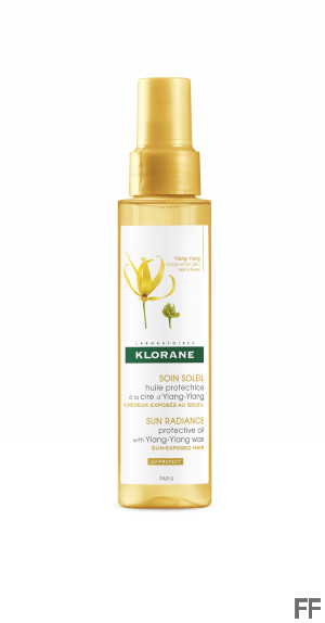 Cuidado y Sol Aceite protector a la cera de Ylang-Ylang - Klorane (100 ml)