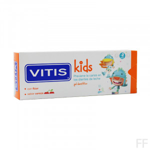 Vitis Kids Gel Dentrífico Sabor cereza 50 ml