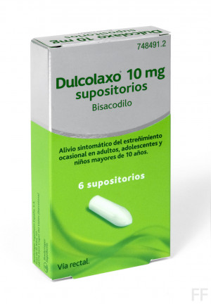 dulcolaxo supositorios