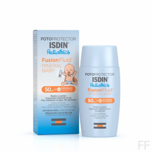 Fotoprotector Isdin Pediatrics Fusion Fluid Mineral Baby SPF50 50 ml