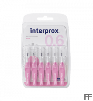 Interprox Nano Cepillo interdental 0,6 6 unidades