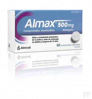 Almax 60 comprimidos masticables