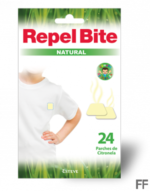 Repel Bite Natural Parches Citronela 24 uds