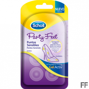 Party Feet / Puntos sensibles Gel Activ - Scholl (6 unidades)