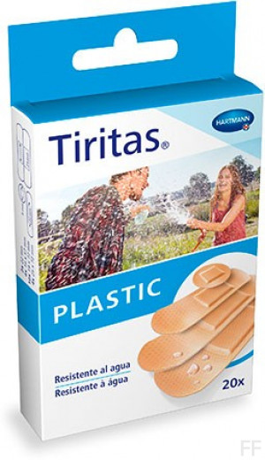 Hartmann Tiritas Plastic 30 uds 4 Tamaños