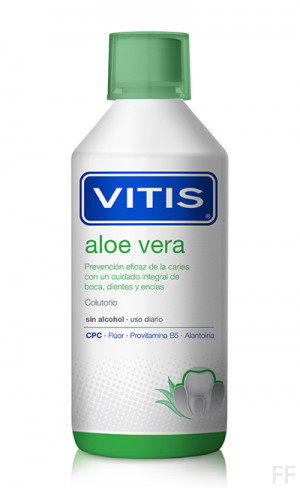 Vitis Aloe Vera Colutorio Sabor menta 500 ml