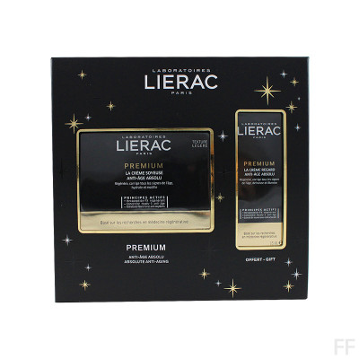 Lierac Premium Crema Sedosa Antiedad + REGALO Contorno de Ojos