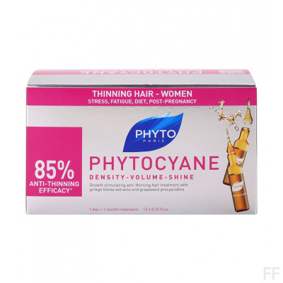 Phytocyane Tratamiento Anticaída  / Phyto 12 ampollas